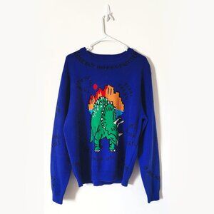 Teddy Fresh Gone But Not Forgotten Dinosaur Sweater - Unisex Size XL